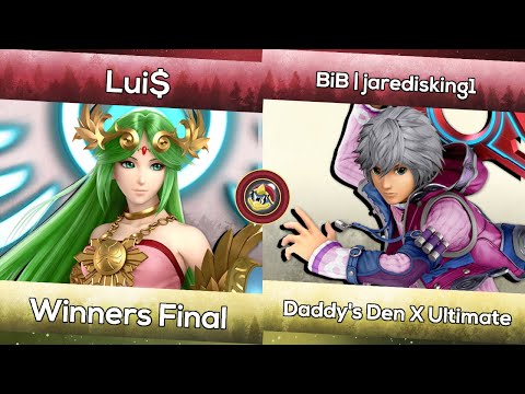 Lui$ (Palutena) vs. BiB | Jaredisking1 (Shulk) | Daddy's Den X Ultimate | Smash Ultimate WFs
