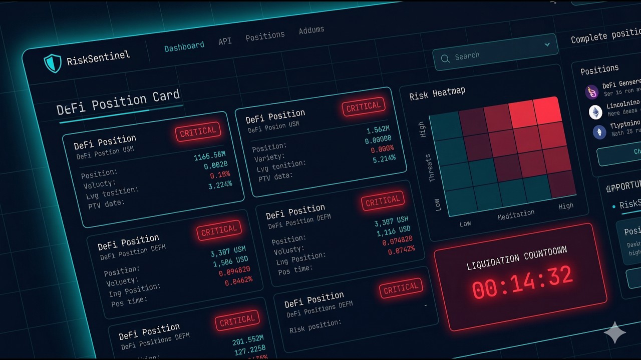 RiskSentinel — Autonomous DeFi Risk Agent | NEAR + Filecoin + Lit Protocol