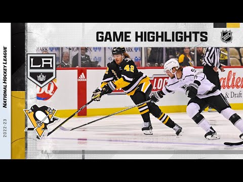 Kings @ Penguins 10/20 | NHL Highlights 2022