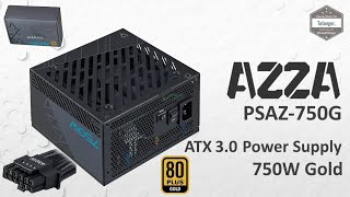 AZZA PSAZ-750G ATX3.0 - відео 1