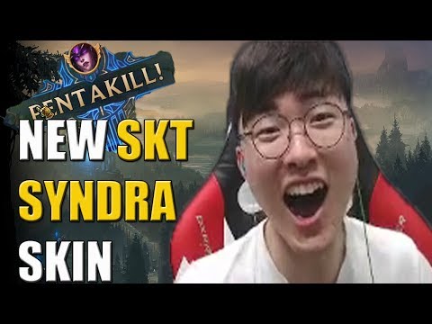 Faker gets a PENTAKILL with the new SKT SYNDRA Skin - Faker's stream Highlights Translated