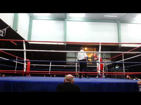 Canterbury boxing championship 2014 Semifinal fight / 75 kg
