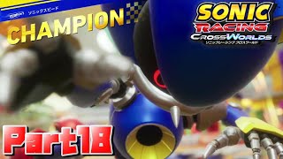 【ソニックレーシングクロスワールド】俺が本物のソニックだ！喋れないのがちょっと寂しい/SONIC RSCING CROSS WORLDS Ec_POW Game Live part18