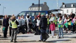preview picture of video 'Rathmullan Beach Clean-Up April 2010'