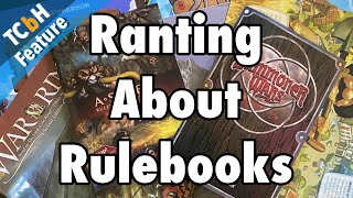 Board Game Rants - 3 Things Every Rulebook Should Do (That Ashes & Summoner Wars 2E Get Right)