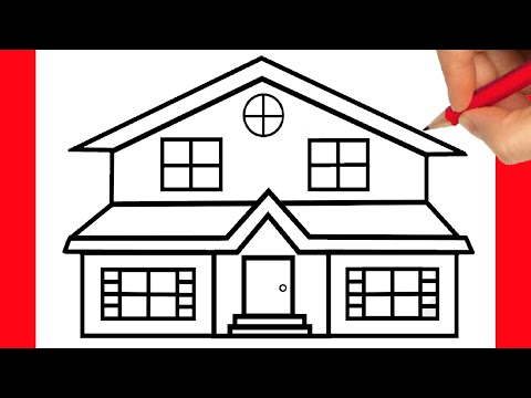 COMMENT DESSINER UNE MAISON FACILEMENTE