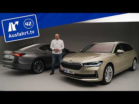 NEUER 2024 Skoda Superb Combi | 100km elektrisch, neues Infotainment | Ersteindruck Sitzprobe Test