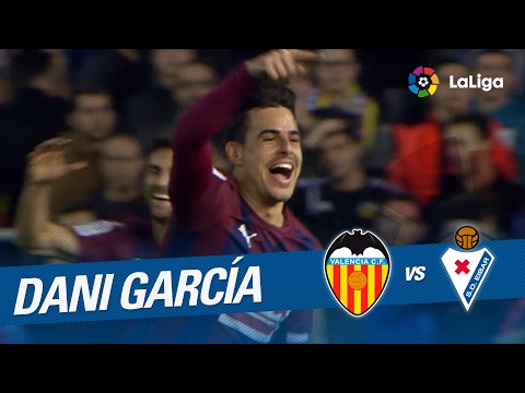 Golazo de Dani García (0-3) Valencia CF vs SD Eibar