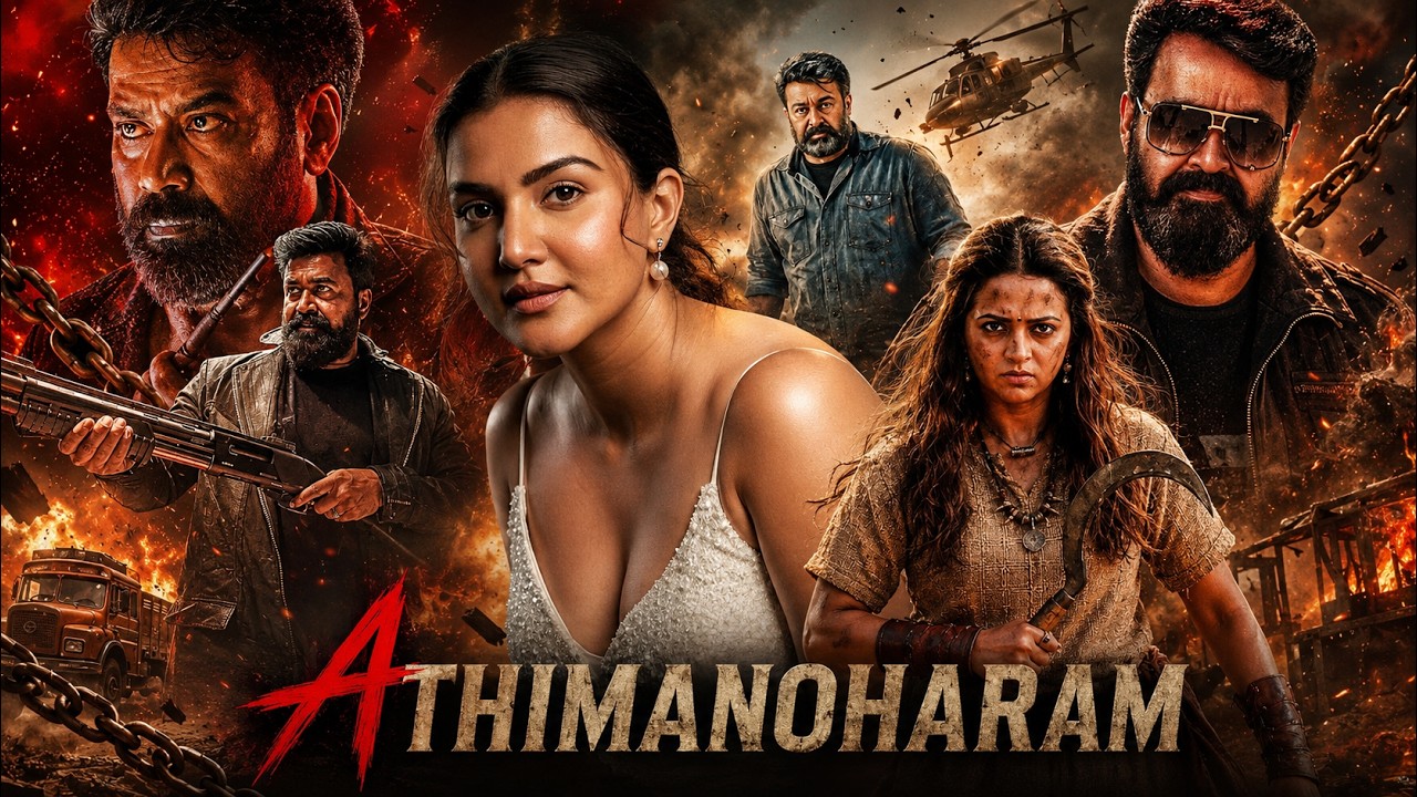 Athimanoharam Full Movie 2026 | Mohanlal | Honey Rose | Hindi Dubbed Action Thriller