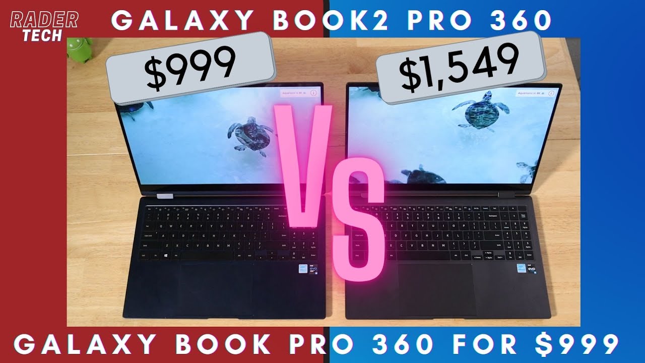 Price drop - Now which one? Samsung Galaxy Book2 Pro 360 versus last year's Galaxy Book Pro 360