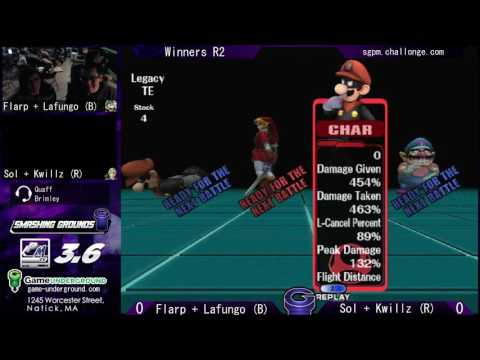 SG at GU 14.4 Doubles WQF  - Flarp/Danimals (B) vs. SoL/Kwills (R)