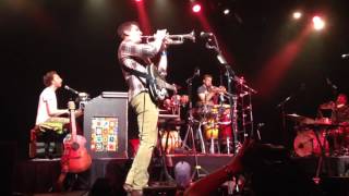 Guster - Never Coming Down trombone solo (The Fillmore Philadelphia, PA 6/16/16)