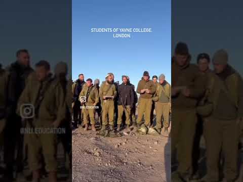 IDF Soldiers Reading Letters From Students Around the World