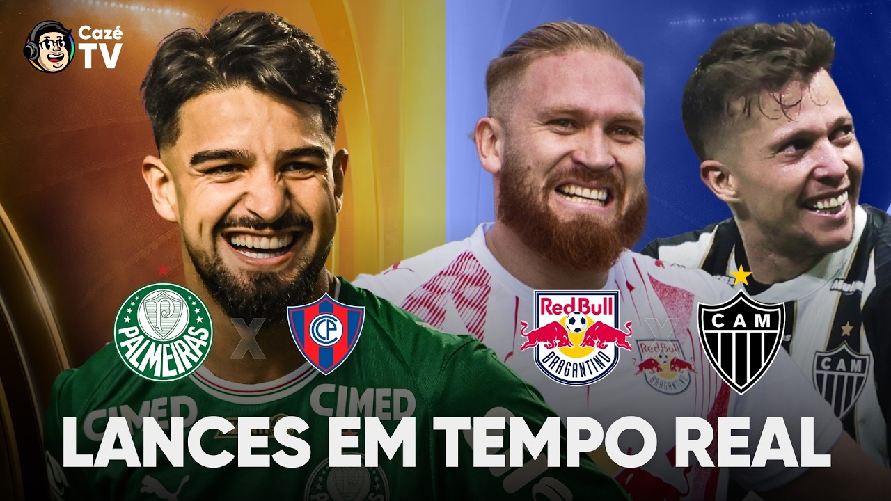 PALMEIRAS X CERRO PORTEÑO E RB BRAGANTINO X ATLÉTICO MINEIRO | LIBERTADORES E COPA SUL-AMERICANA