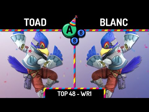 HABBY Belated | Toad (Falco) vs blanc (Falco) | Top 48 - WR1 | SSBU Smash Ultimate REUPLOAD
