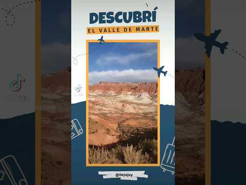 😎Explorando el secreto Mejor guardado de Jujuy ¡"Valle de Marte de Cusi Cusi!"  #turismojujuy