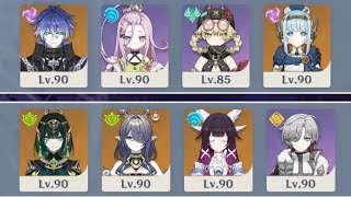 【原神】LunaⅥ螺旋12層　ナドクライキャラのみで攻略