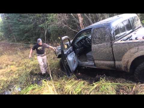 Tacoma Stuck Winching Out