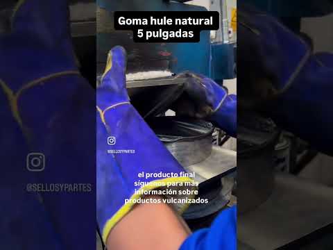Fabricación de Goma de 5 Pulgadas a la Medida