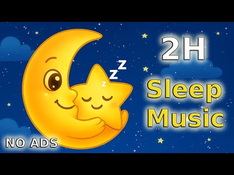 2H Berceuse française 🎵 Au Clair de la Lune | Boîte à musique pour bébé sans pub