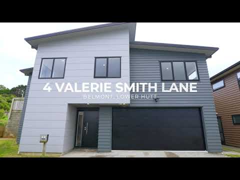 4 Valerie Smith Lane, Belmont, Lower Hutt City, Wellington, 4房, 2浴, House