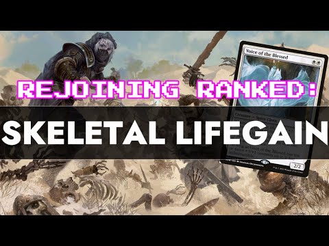 Skeletal Swarming...Lifegain? It's Weird | Rejoining Ranked | Mtg Arena SNC Standard