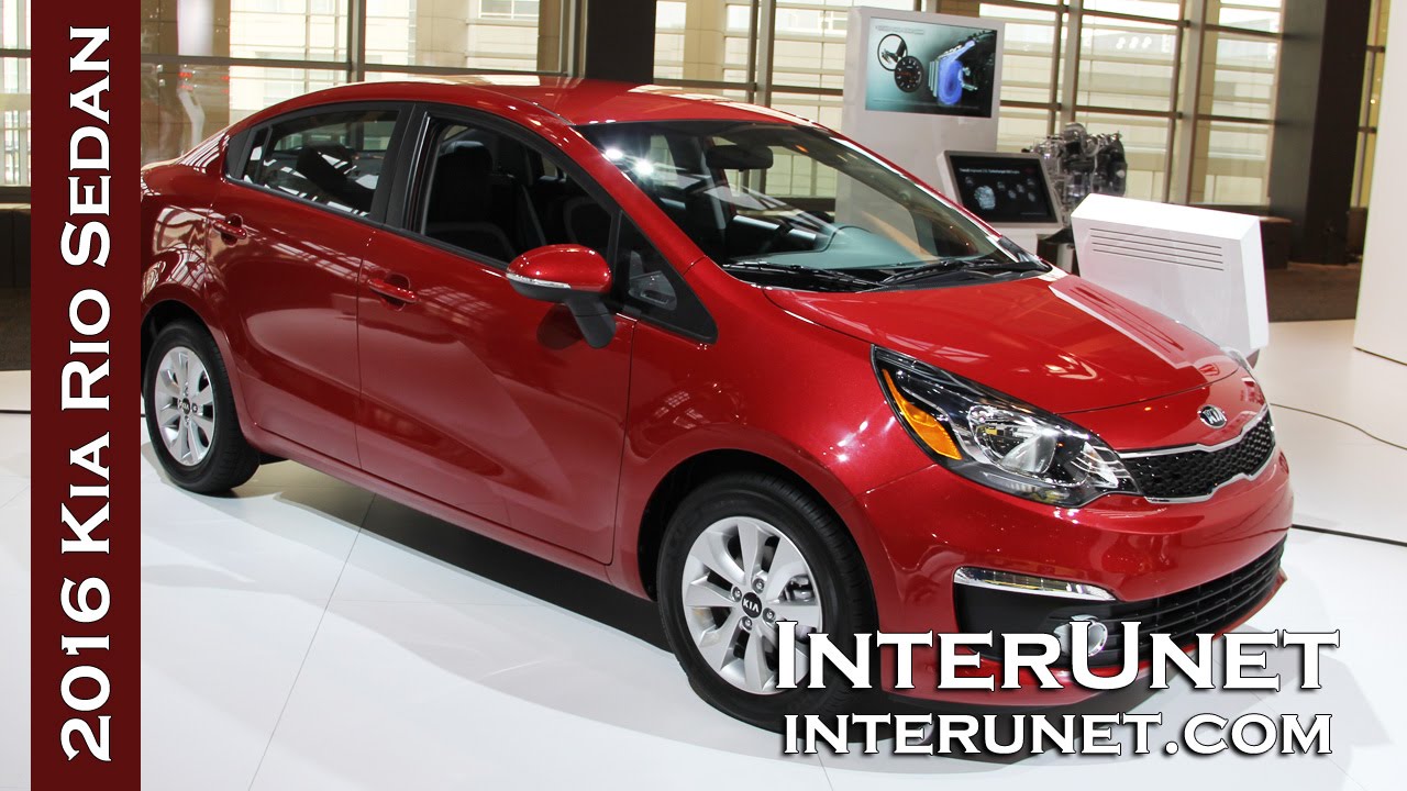 2016 Kia Rio - new compact sedan