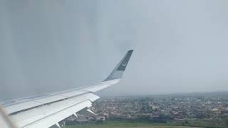 preview picture of video 'Air Blue Landing at Islamabad International Airport,Pakistan 2017'