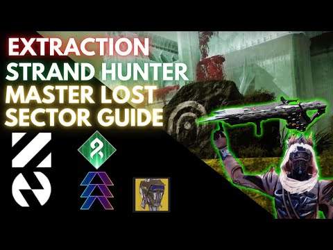 Solo Extraction Strand Hunter Master Lost Sector Flawless w/ Quicksilver Storm