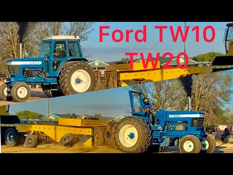 Ford TW10 and TW20 tractor pull