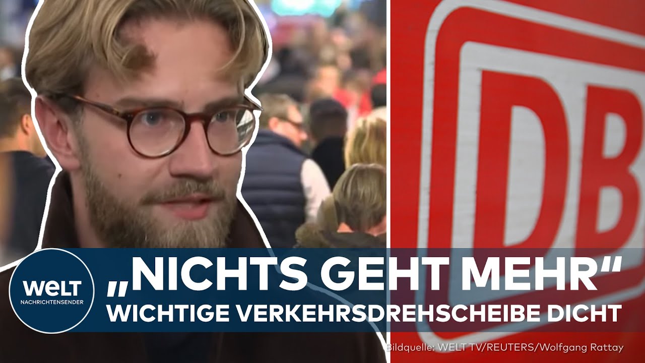 DEUTSCHLAND: Mega-Störung- Alltag am Limit- Wie Köln den Bahn-Stillstand verkraftet!