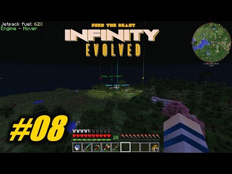 Fly Fly far away 🦅🕊 || FTB Infinity Evolved #08