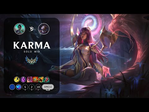 Karma Mid vs Orianna - EUW Challenger Patch 13.20