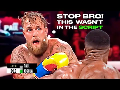 BEATDOWN! Jake Paul vs Anthony Joshua – FULL FIGHT Breakdown