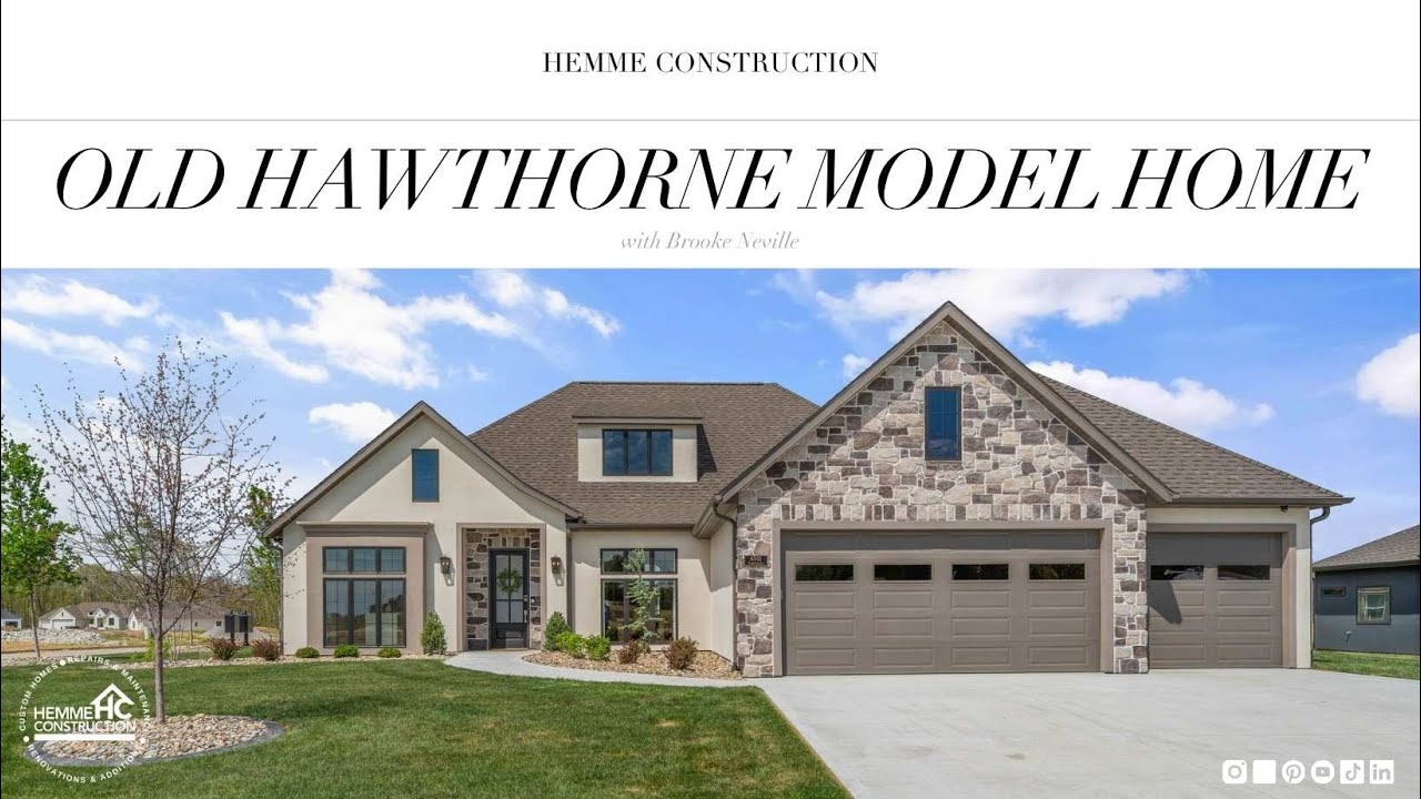 Old Hawthorne Model Home - Behind the Design