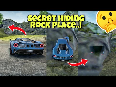 Secret hiding rock place😱🤫|| Extreme car driving driving🔥|| must watch||