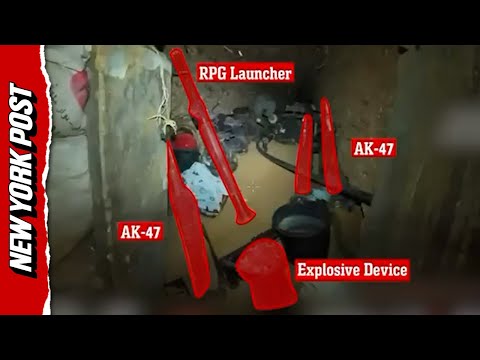 IDF uncovers massive Hamas tunnel packed with weapons beneath Gaza neighborhood