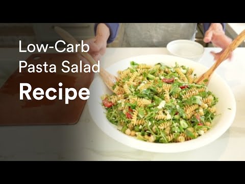 Healthy, High-Fiber Mediterranean Pasta Salad Recipe