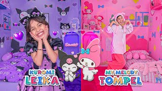 Download lagu LEIKA KUROMI VS TOMPEL MY MELODY ALL SANRIO ROOM DECORATION CHALLENGE! 😍 FUNNY KIDS CHALLENGE mp3