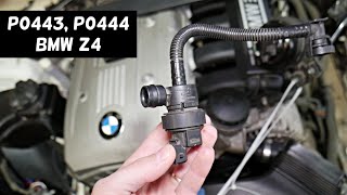 BMW Z4 E85 E89 CODE P0443 P0444 PURGE CONTROL VALVE SOLENOID FIX