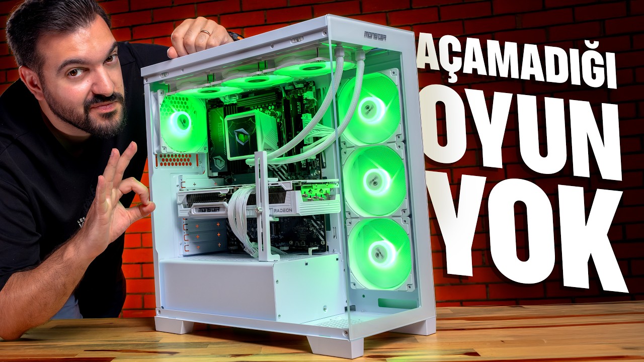 "AÇAMADIĞI OYUN YOK" DENEN PC | Monster Tulpar TD3 V3.1.6 İncelemesi