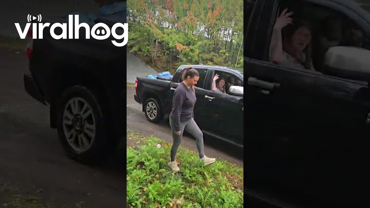 Couple Caught Dumping Trash On Wooded Private Property || ViralHog