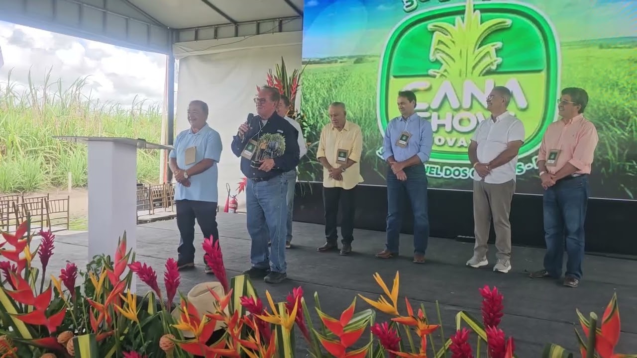 No Cana Show Inovação, usina Caeté homenageia Edilson Maia