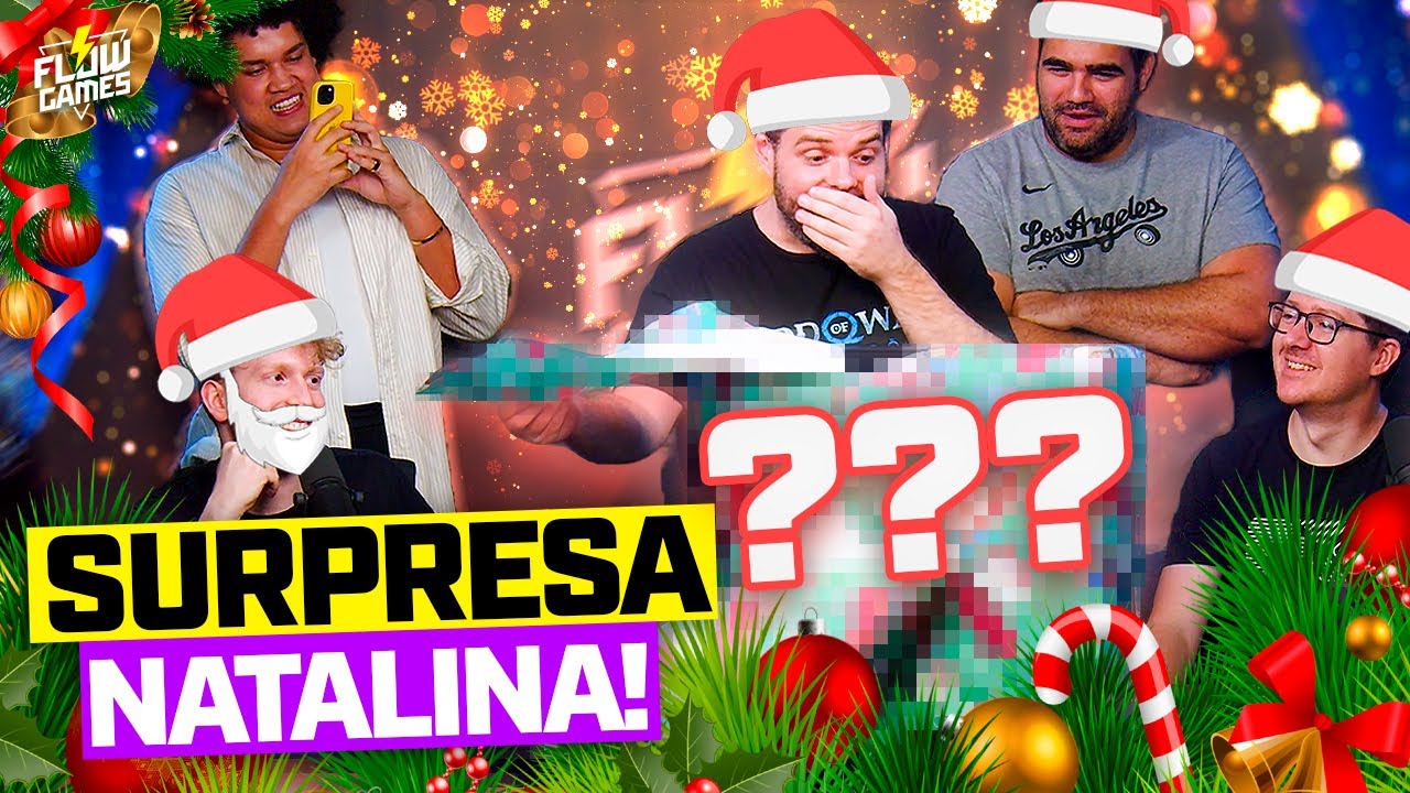 MICA GANHA UM PRESENTE DE NATAL MUITO ESPECIAL! #flowgames
