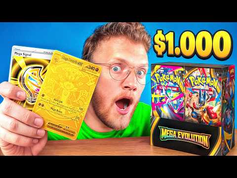 I Spent $1000 On Mega Evolution Pokémon Packs!
