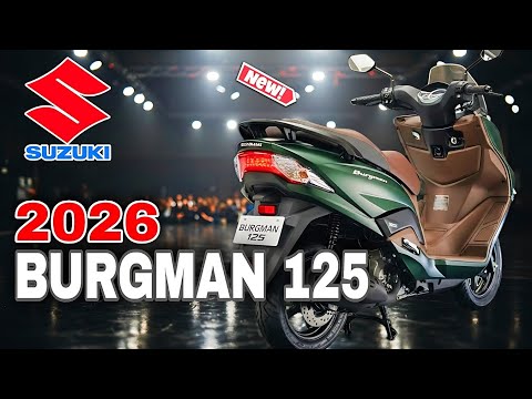 🚨2026 Suzuki Burgman 125 Revealed? – New Look, New Features Explained?