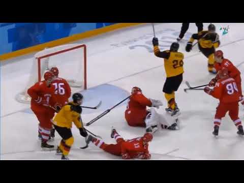 ФИНАЛ Олимпиады 2018. Россия-Германия 4:3. Голы. Обзор матча. | Видео