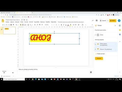 Prezentace Google část.1