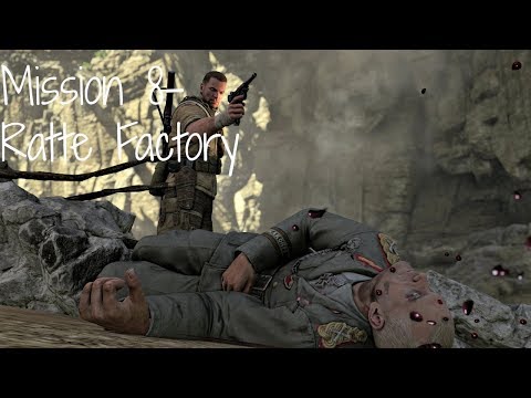 Sniper Elite 3 Gameplay Walkthrough Part 8(Ratte Factory) - Afrika