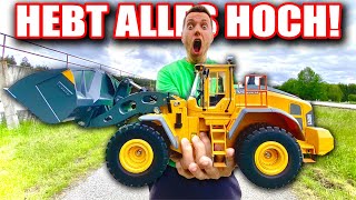 Kann mich diese neue BAUMASCHINE ÜBERZEUGEN? - Volvo L260H Radlader im Test